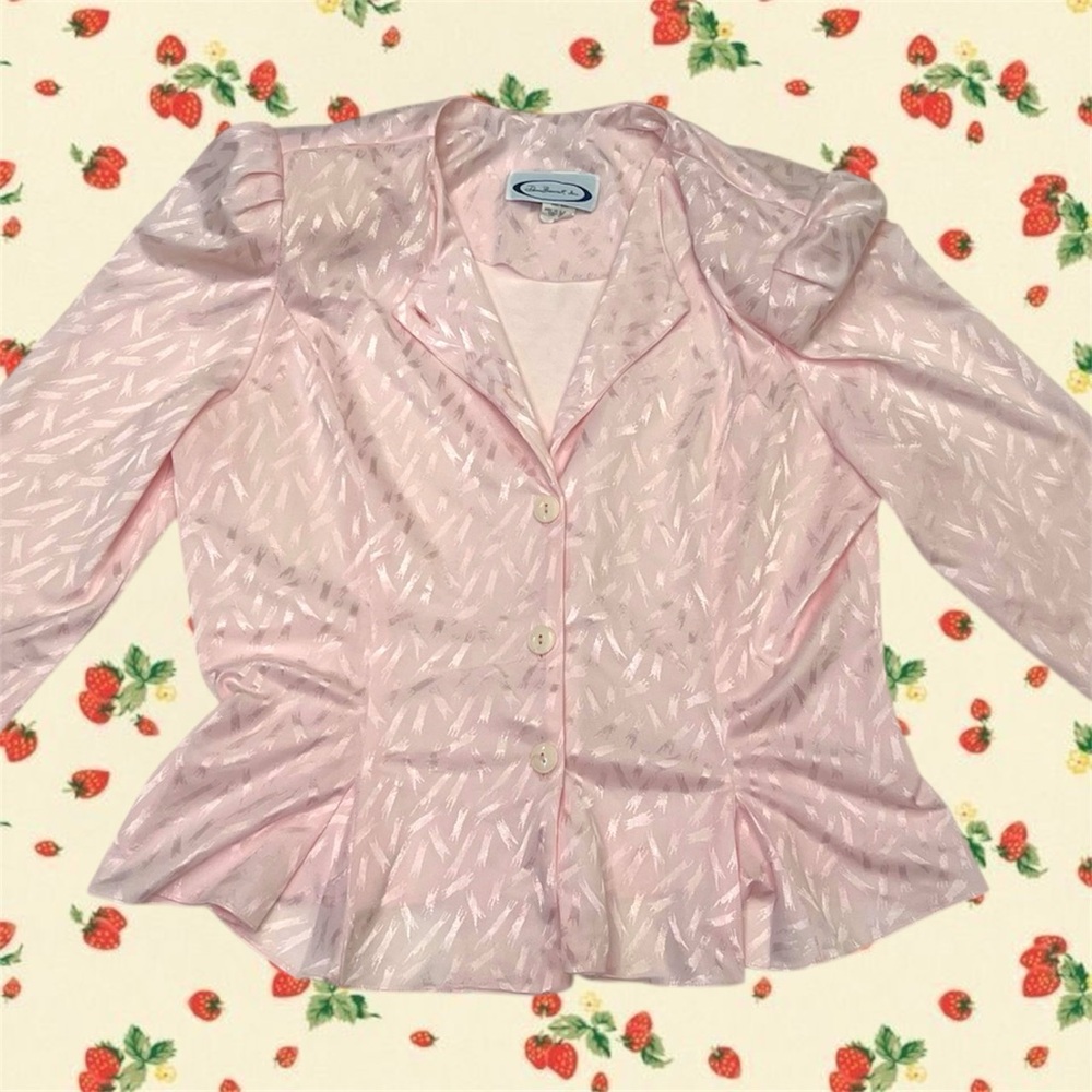Vintage 80’s Pink Blouse